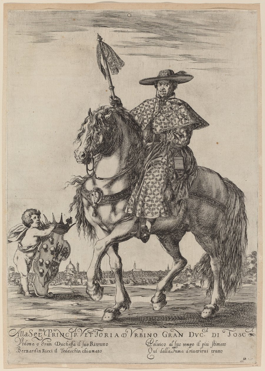 The Tedeschino ، 1637. بواسطة ستيفانو ديلا بيلا