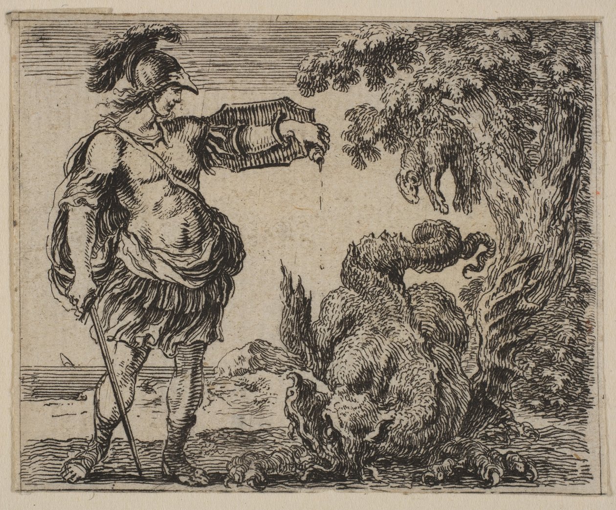 جايسون ، من Game of Mythology Game of Mythology ، 1644. بواسطة ستيفانو ديلا بيلا