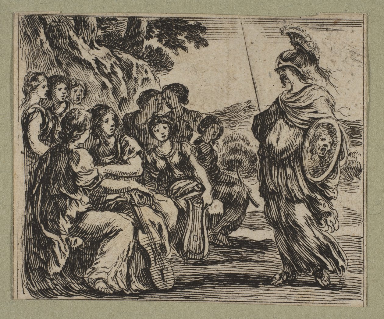 التسعة Muses ، 1644. بواسطة ستيفانو ديلا بيلا