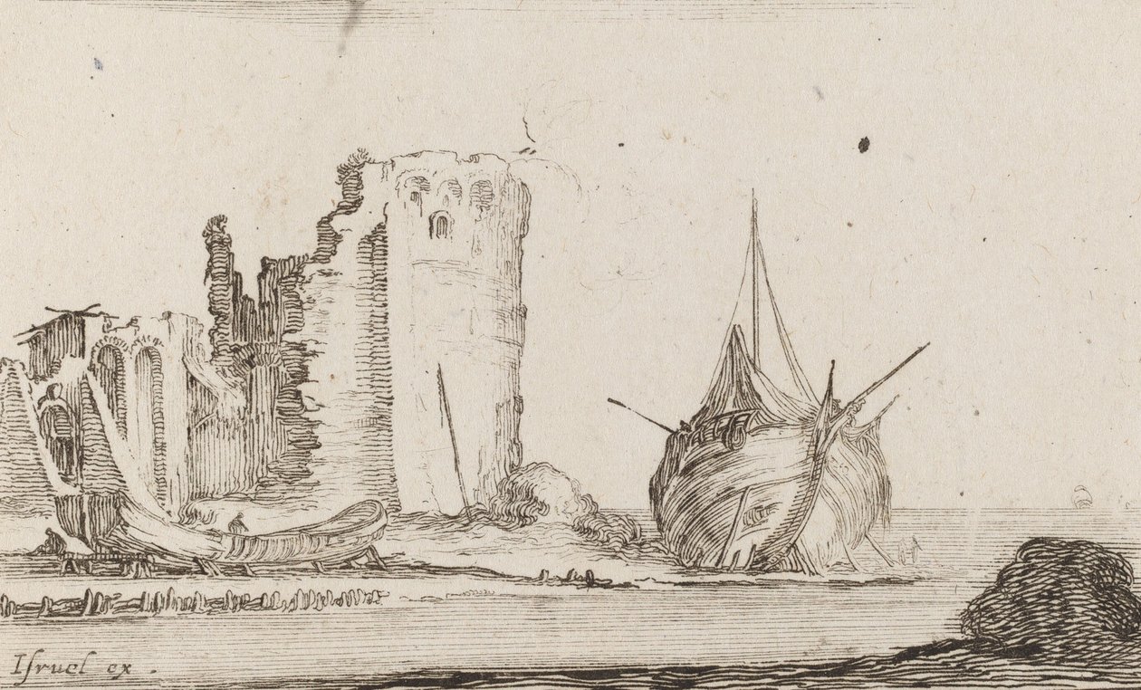 البحرية ، 1642. بواسطة ستيفانو ديلا بيلا
