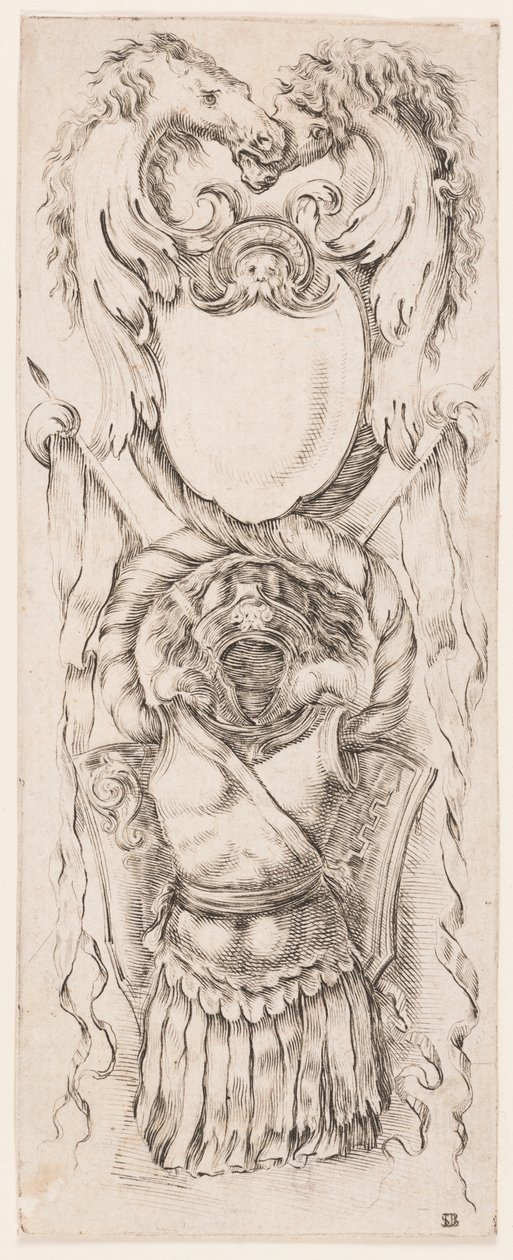 الحلي أو Grotesques (Grotesque Ornament) بواسطة ستيفانو ديلا بيلا