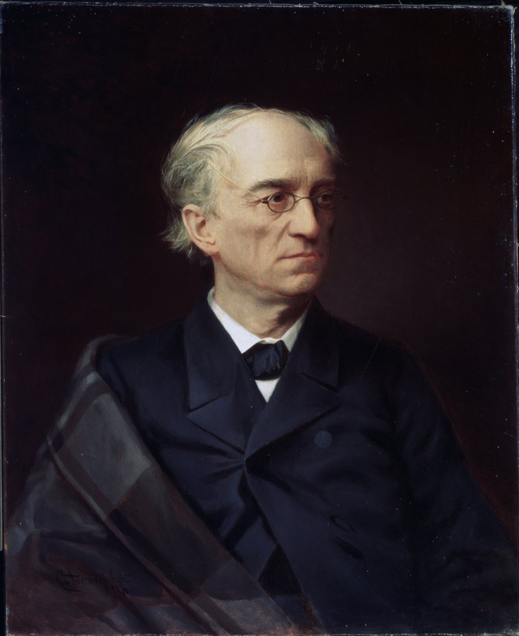Portrait du poeteruse Fyodor Ivanovich Tyutchev (Theodore Tiuttchev y Tiutchev بواسطة ستيبان فيودوروفيتش الكسندروفسكي