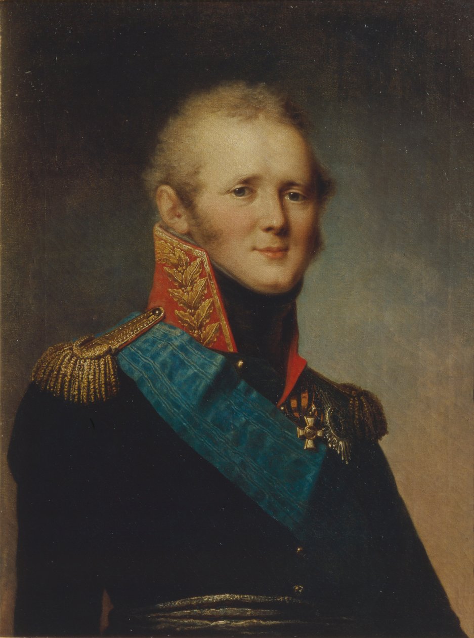 صورة للإمبراطور ألكسندر الأول 1777-1825 ، 1809 بواسطة ستيبان سيمينوفيتش شتشوكين