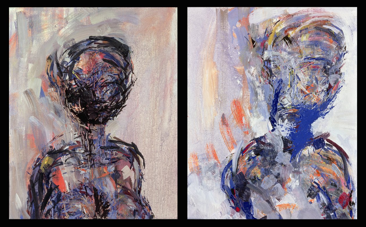 إيمان وديفيد باوي ، Diptych ، 2000 (انظر أيضًا 181145 و 181146) بواسطة ستيفن فينر