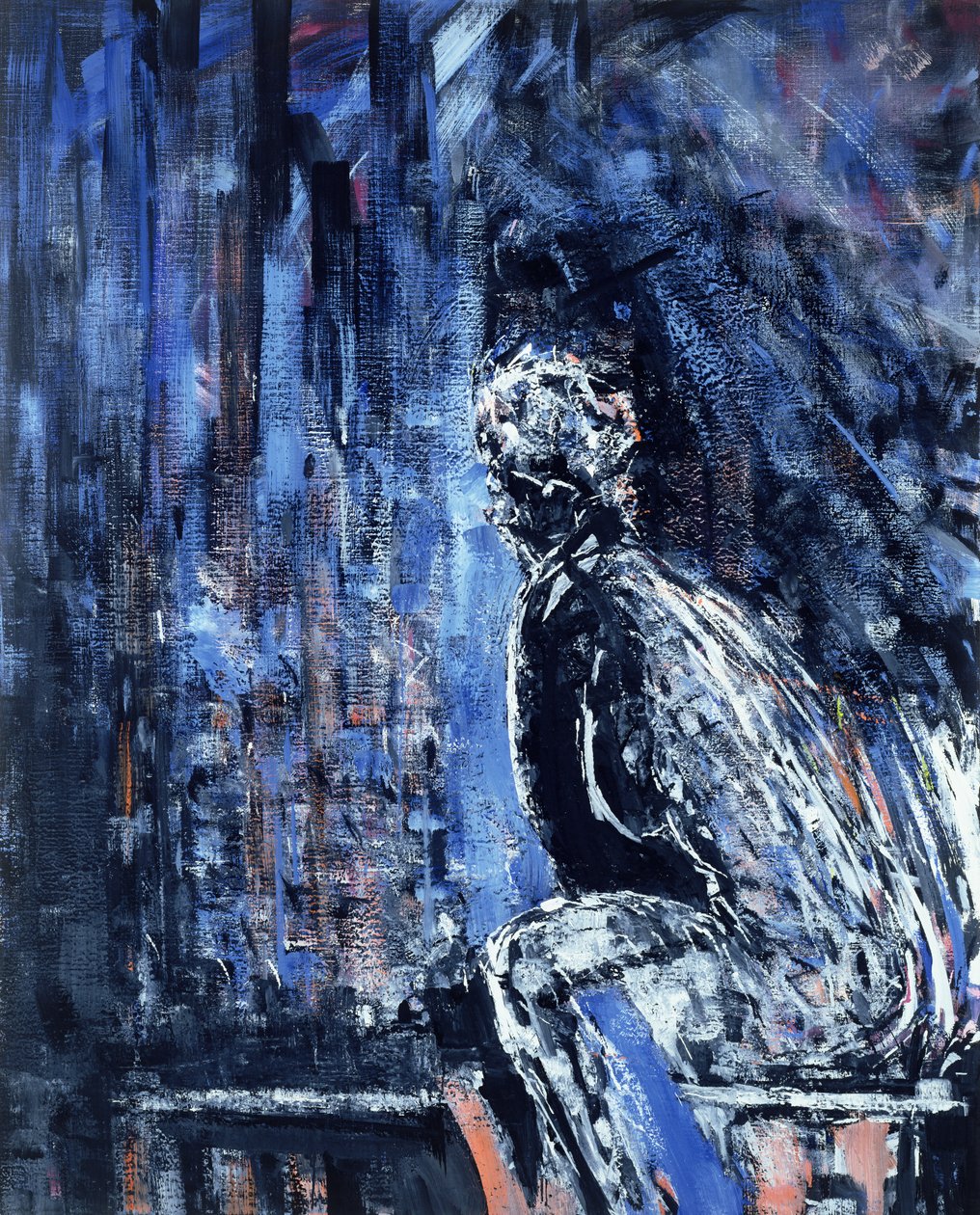 امرأة عارية ، اللوحة اليسرى من diptych ، 1990 (انظر 289825) بواسطة ستيفن فينر