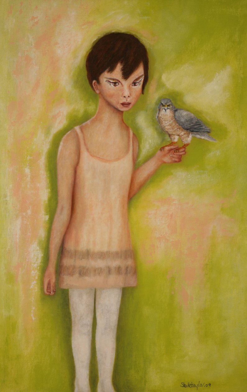 Trust-Girl with a Sparrow Hawk، 2010 بواسطة ستيفي تايلور