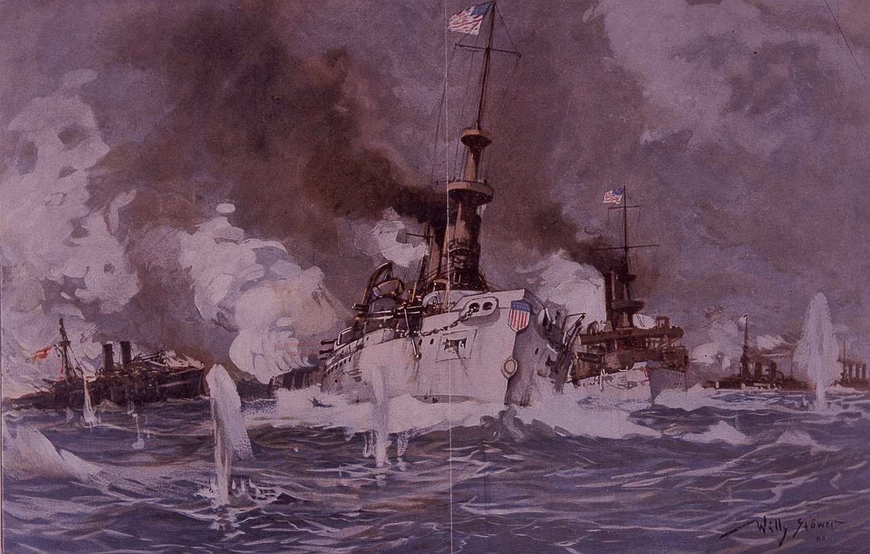 Spanish-American War 1898, Battle of Santiago de Cuba بواسطة ويلي ستور