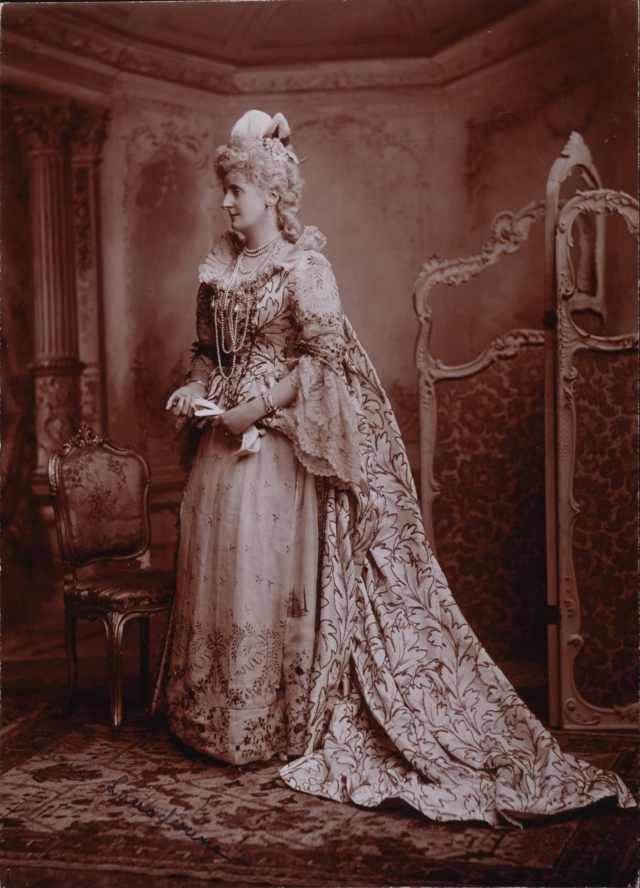 Maud, Marchioness of Lansdowne, as Lady Keith, wife of the British Ambassador to the Court of the Empress Maria Theresa, The Duchess of Devonshire