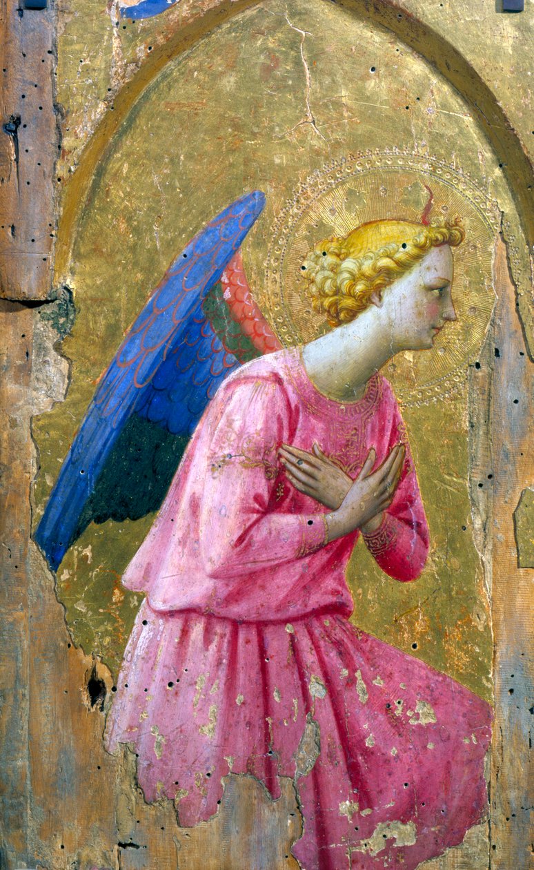 ملاك في العشق ، منتصف القرن الخامس عشر بواسطة استوديو Fra Angelico