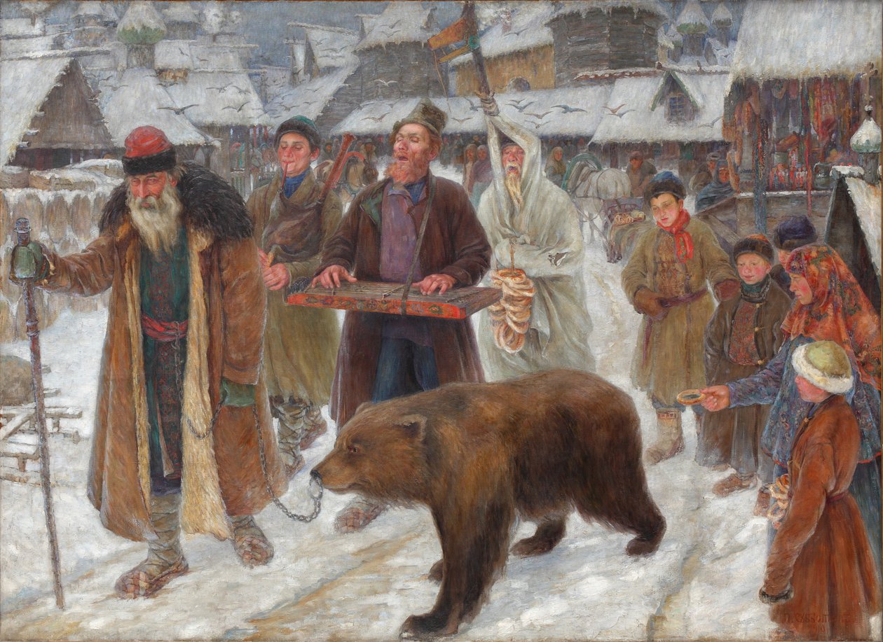 أغنية skomorokhs ، 1910 بواسطة سوبوتان