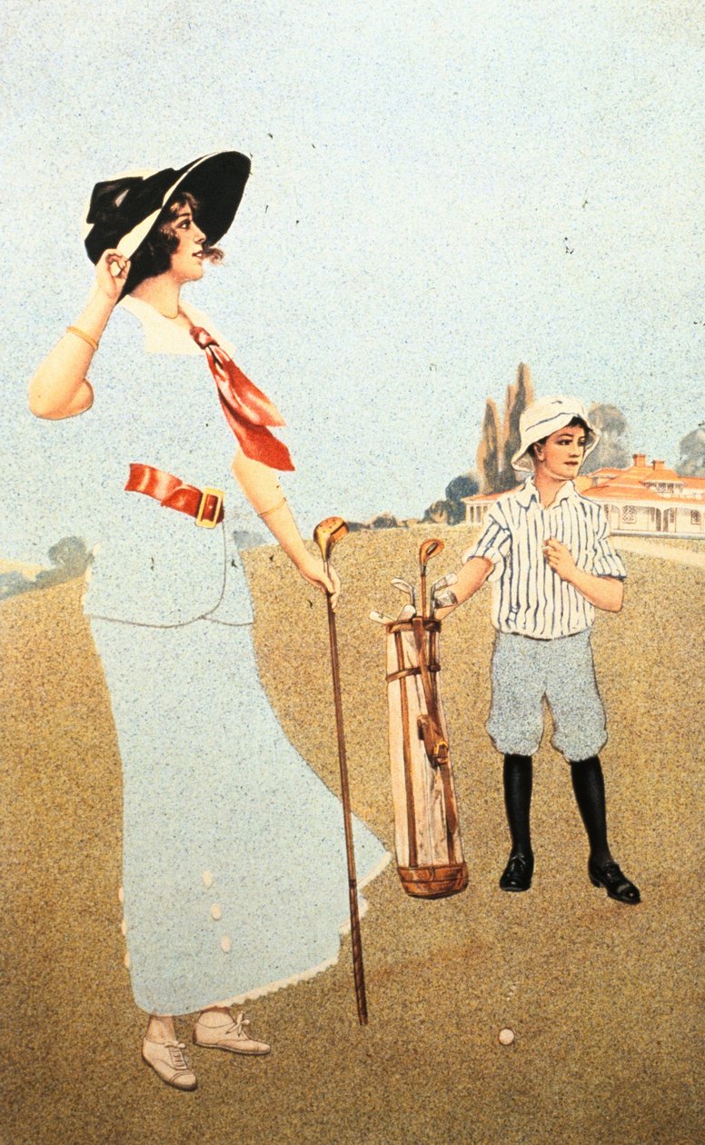The Lady and the Caddy ، أمريكي ، ١٩١٣ بواسطة صن فيت وشركاه