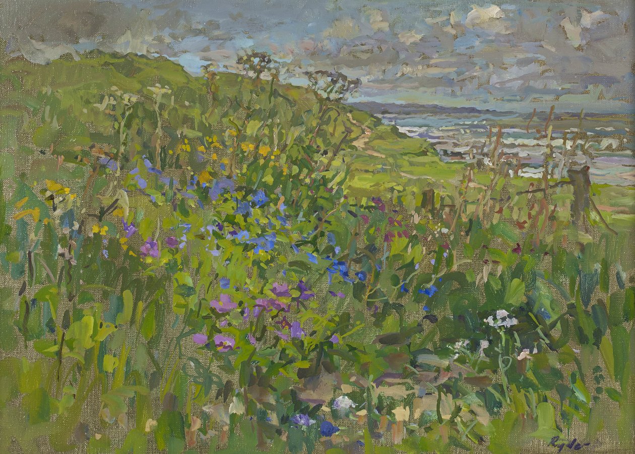 Headland Flowers قرب Berwick بواسطة سوزان رايدر