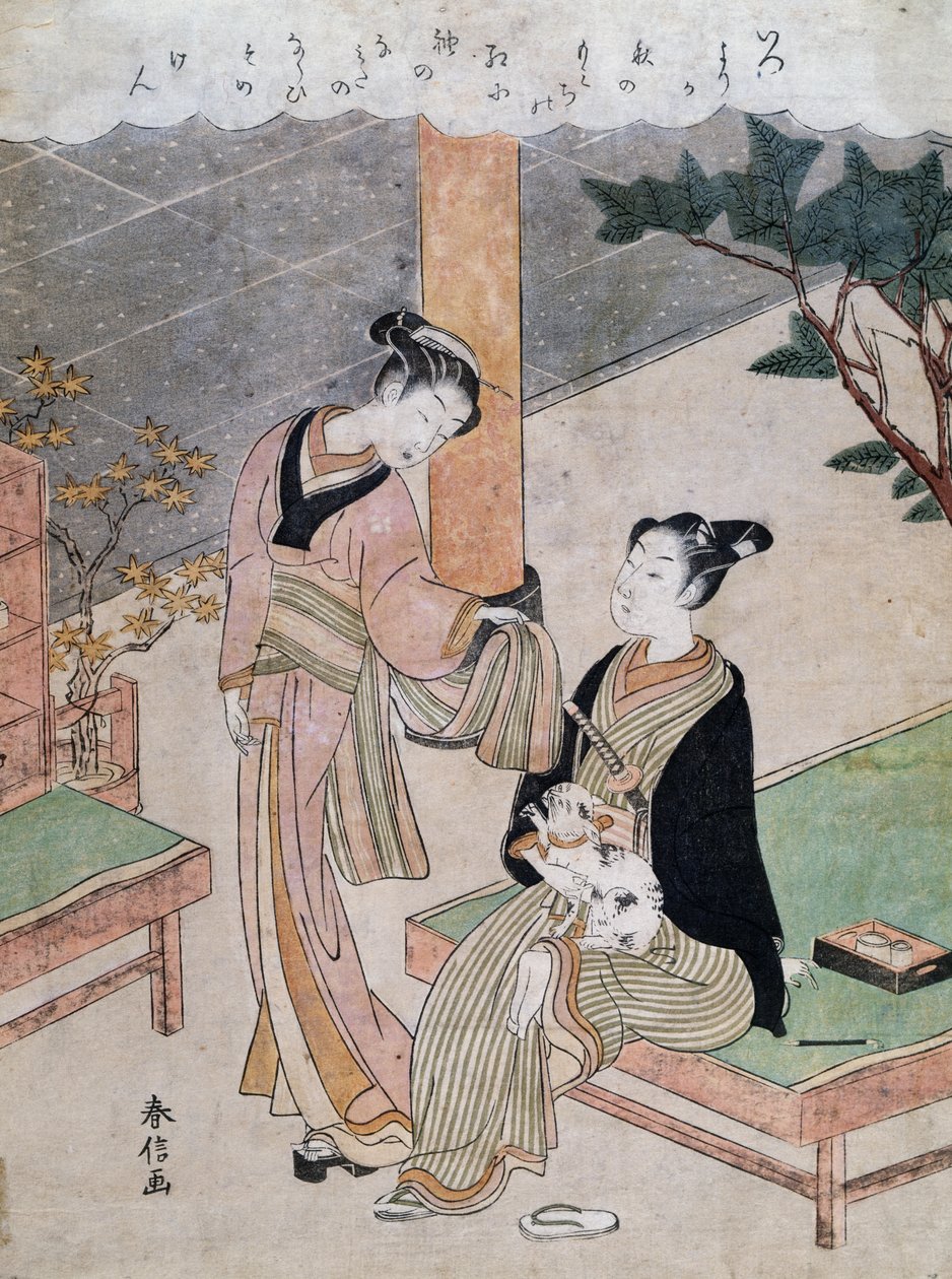المحظيات ، من قبل سوزوكي هارونوبو (1725-1770) ، اليابان بواسطة سوزوكي هارونوبو