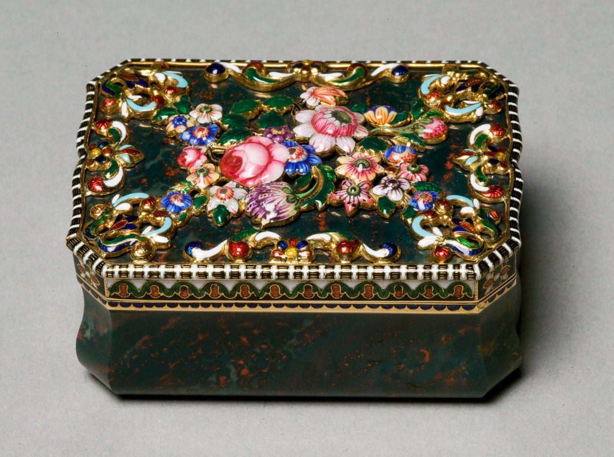 Snuff Box ، يُنسب إلى المنمنمات التي رسمها جان لويس ريختر بواسطة المدرسة السويسرية