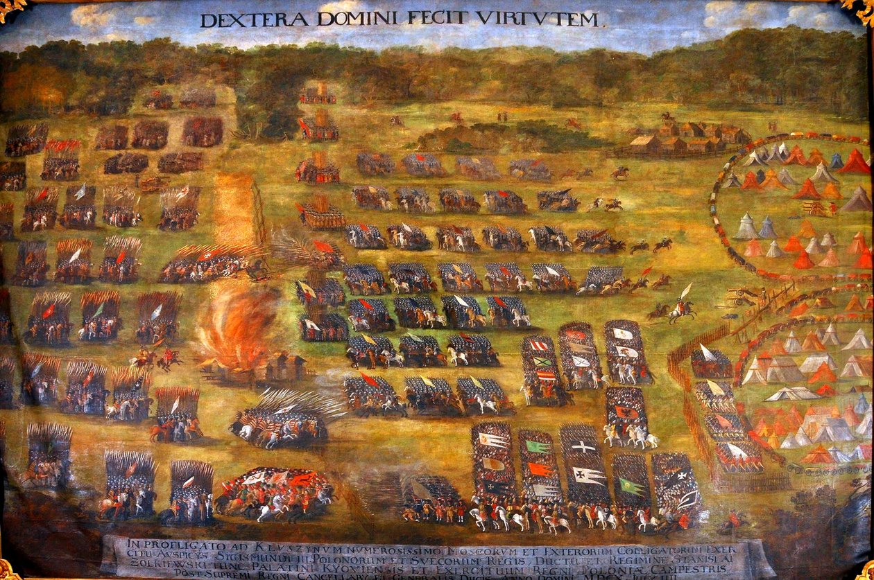 معركة كلوشينو قبل عام 1620 بواسطة سيمون بوغوزوفيتش