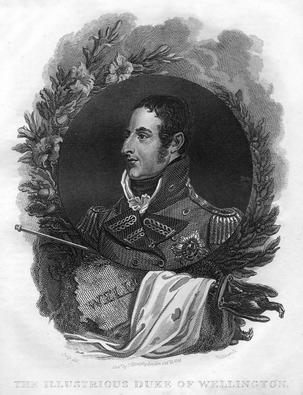 آرثر ويزلي ، دوق ويلينغتون الأول 1769-1852 ، 1816. بواسطة T. Wallis