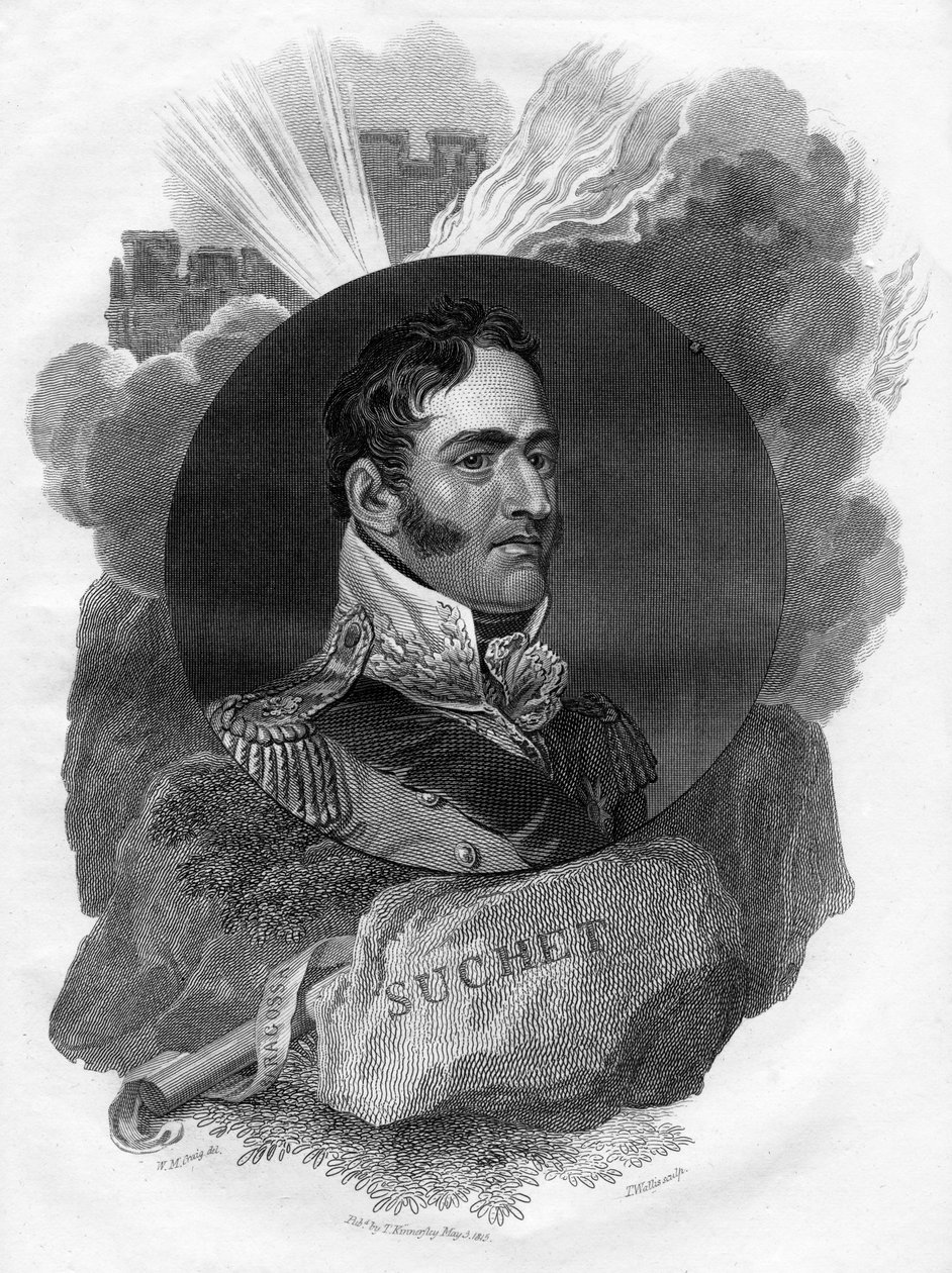 لويس جابرييل سوتشت 1770-1826 ، 1816. بواسطة T. Wallis