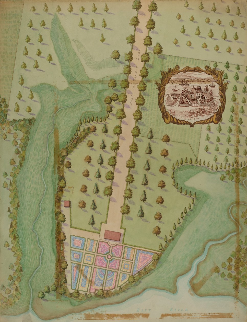 P. Stuyvesant Estate بيترسفيلد ، ج. 1936. بواسطة طابع هوشير