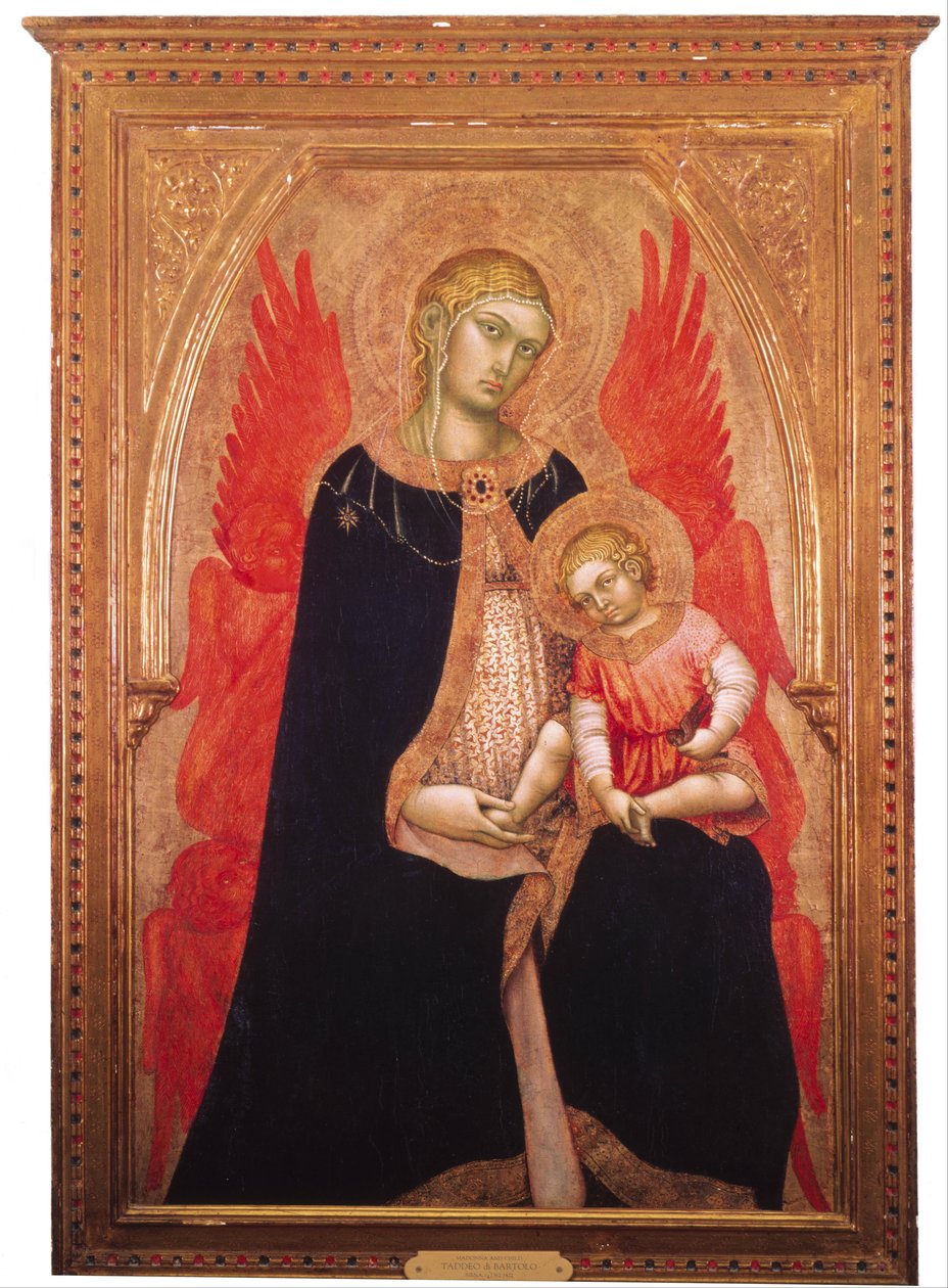 مادونا والطفل بواسطة Taddeo di Bartolo