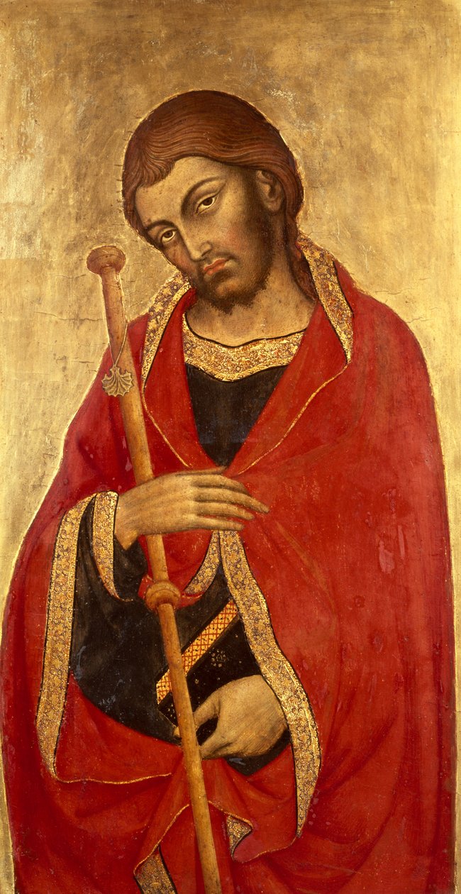 سانت جيمس العظيم (تمبرا وأوراق الذهب على اللوحة) بواسطة Taddeo di Bartolo