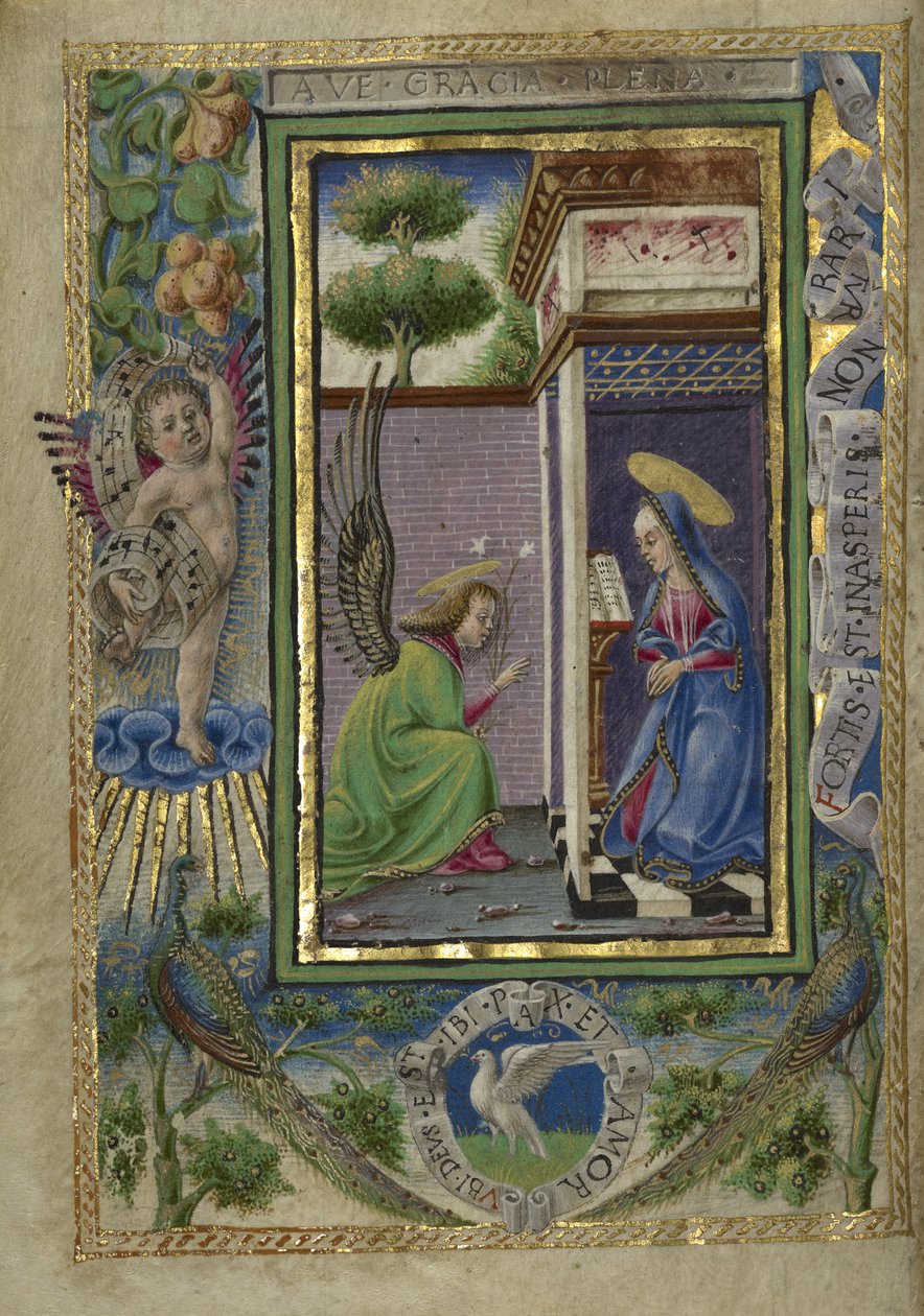 ساعات Gualenghi-d&39;Este بواسطة Taddeo و Giraldi Guglielmo (fl. 1445-89) Crivelli