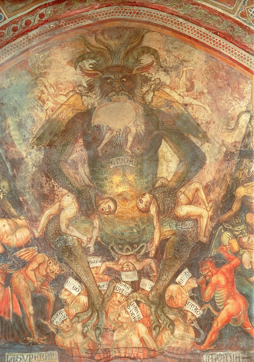 الحكم الأخير ، تفاصيل سفر اللاويين ، ج 1394 بواسطة Taddeo di Bartolo