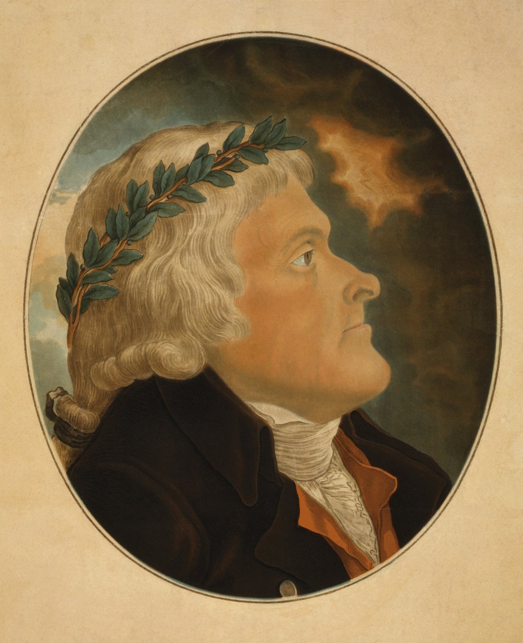 توماس جيفرسون ، منقوش بواسطة مايكل سوكولنيكي (1760-1816) (أكواتينت) بواسطة Tadeusz Kosciuszko