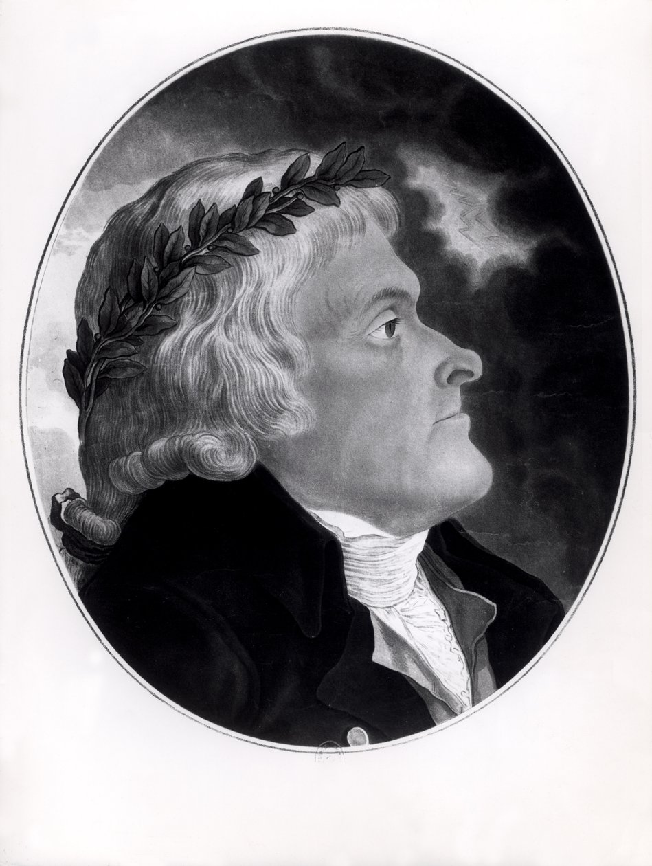 توماس جيفرسون ، منقوش بواسطة ميشيل سوكولنيكي (1760-1816) بواسطة Tadeusz Kosciuszko