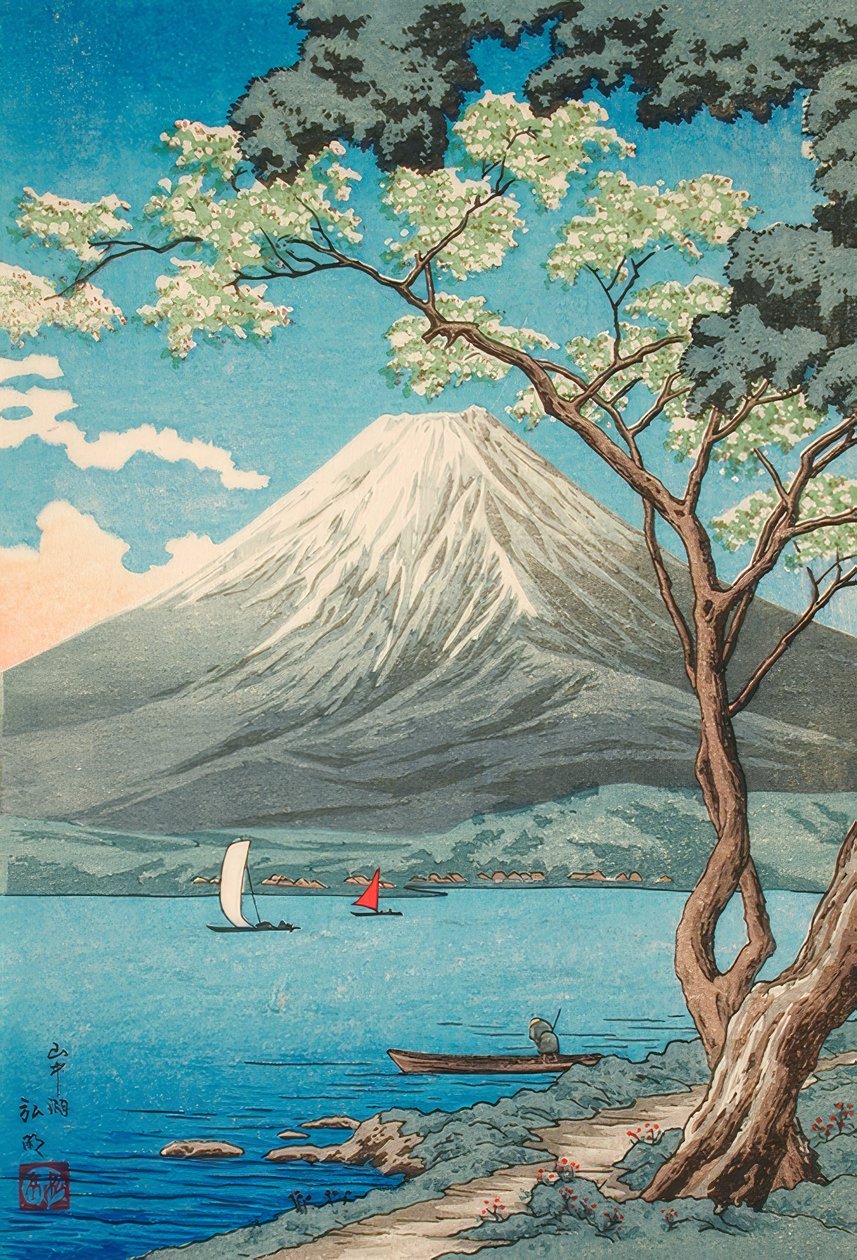 De r Fuji-san ゔ ぉ m Yamanaka-se بواسطة تاكاهاشي هيرواكي