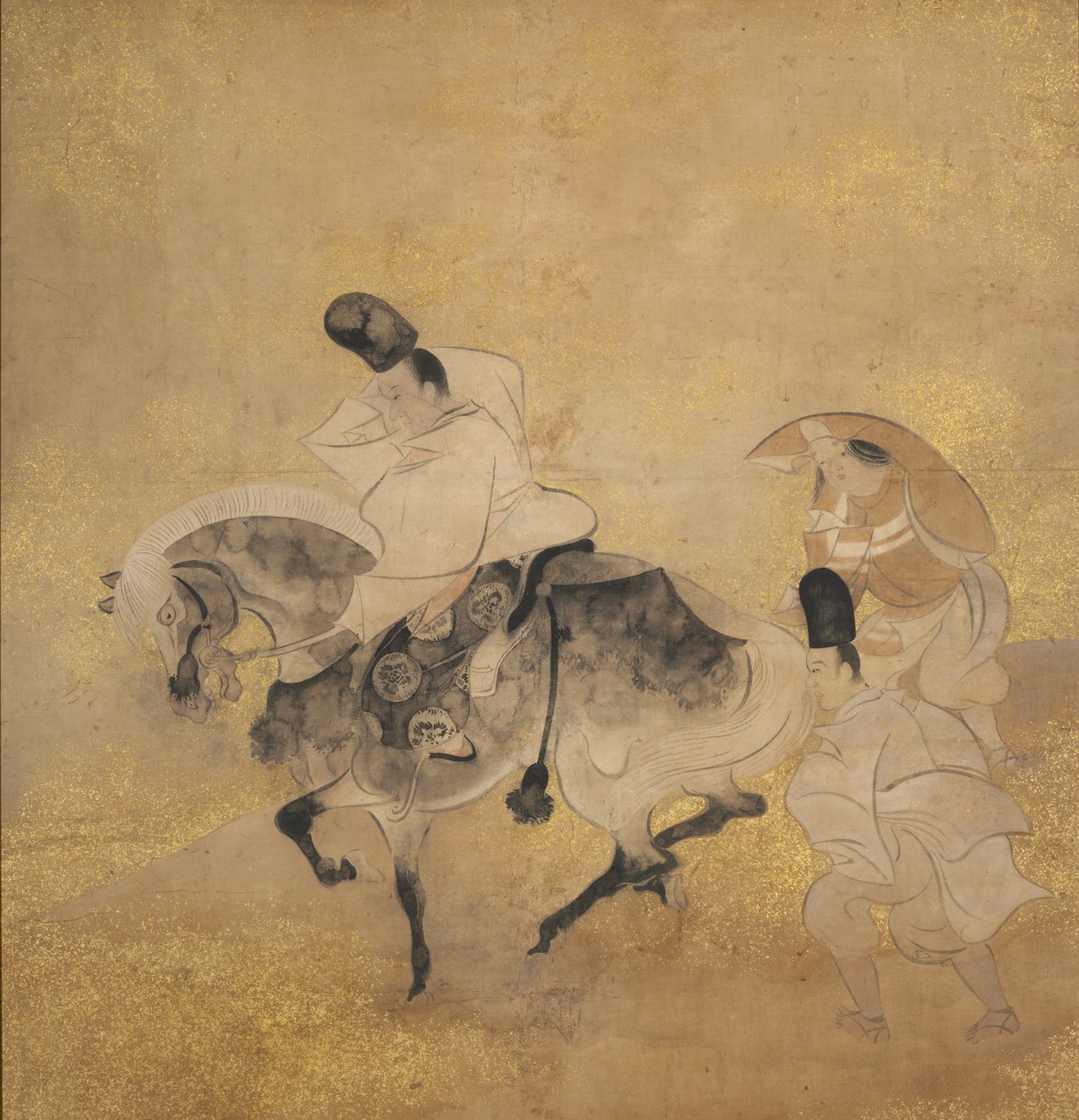 العبور في سانو سانو ، ج. 1600-1 بواسطة Tawaraya Sotatsu