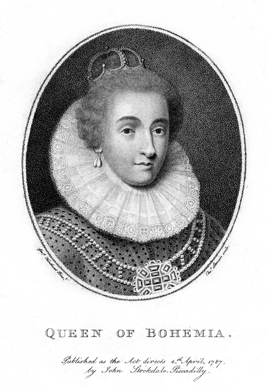 إليزابيث ، Electress Palatine و Queen of Bohemia ، 1787. بواسطة تايلور