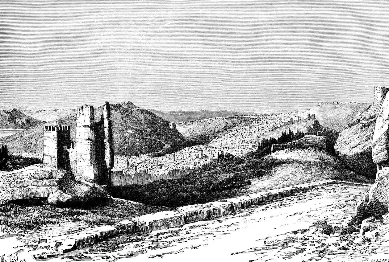 فاس ، المغرب ، 1895. بواسطة تايلور