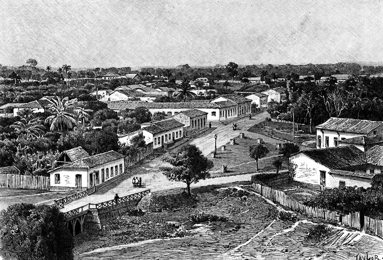 ماناوس ، البرازيل ، 1895. بواسطة تايلور