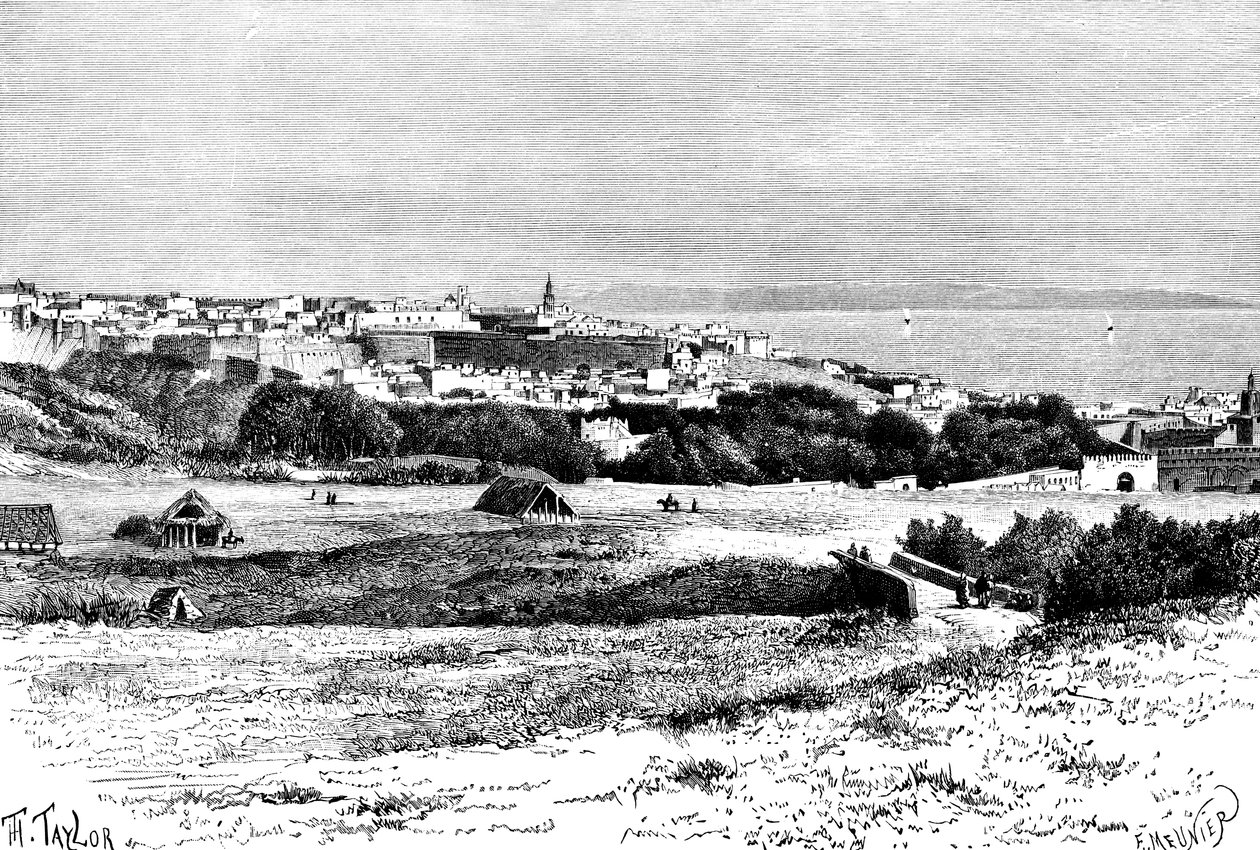 طنجة ، المغرب ، 1895. بواسطة تايلور
