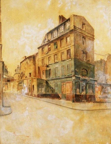 مونمارتر بواسطة Telemaco Signorini
