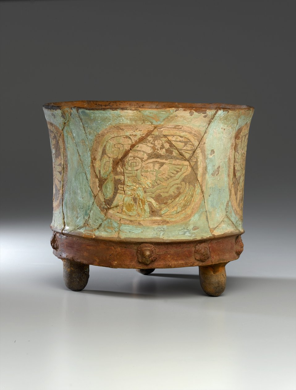 حامل ثلاثي القوائم ، c.800 (طين) (انظر أيضًا 278902-278904) بواسطة تيوتيهواكان