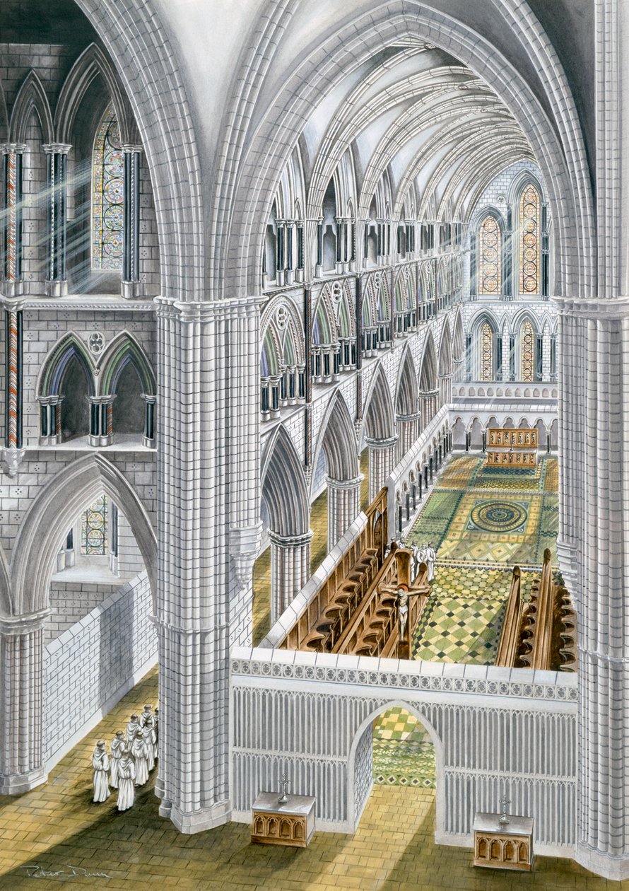 دير Rievaulx ، أوائل القرن الثالث عشر ، c1990-2010 بواسطة تيري بول