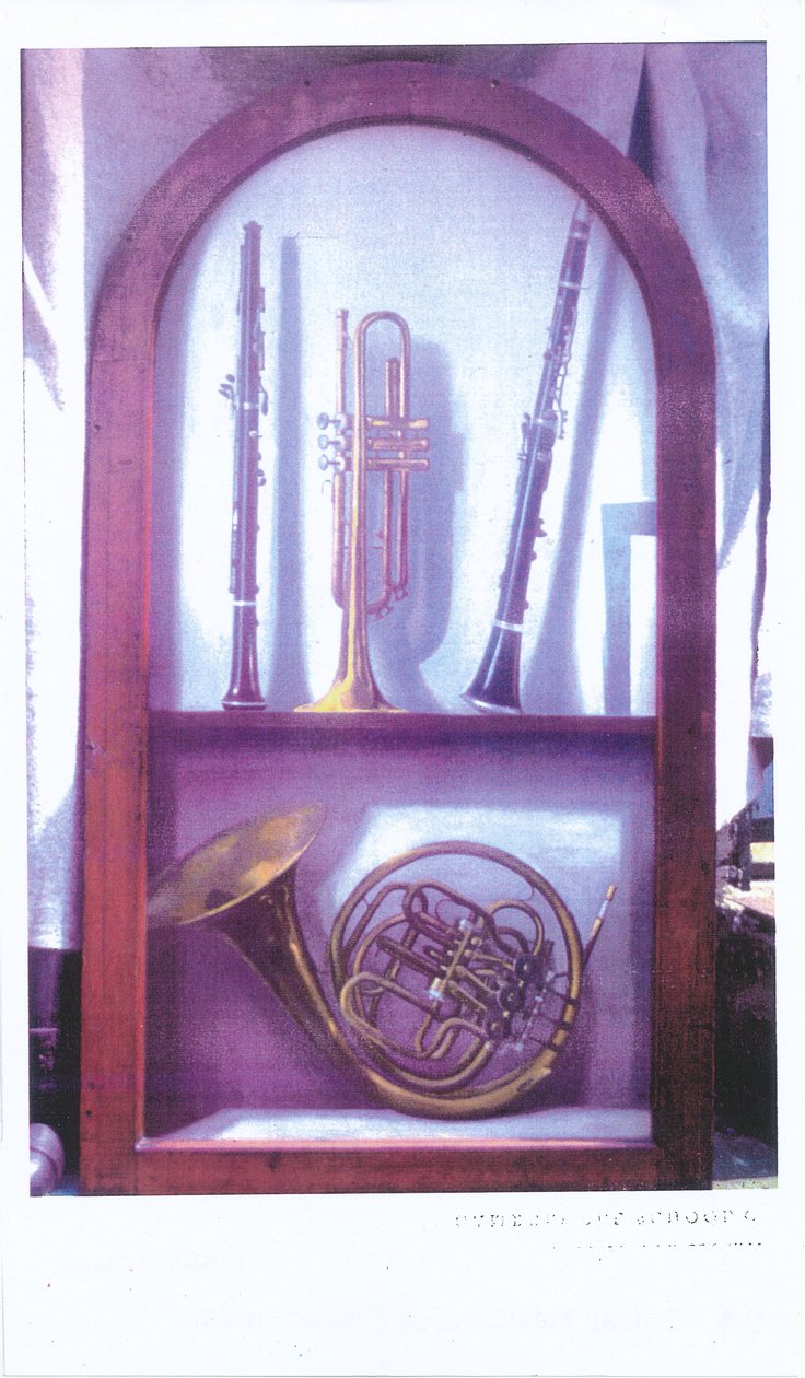 I Hear Music ، Sweet Music (1985) زيت على لوحة بواسطة تيري سكالز