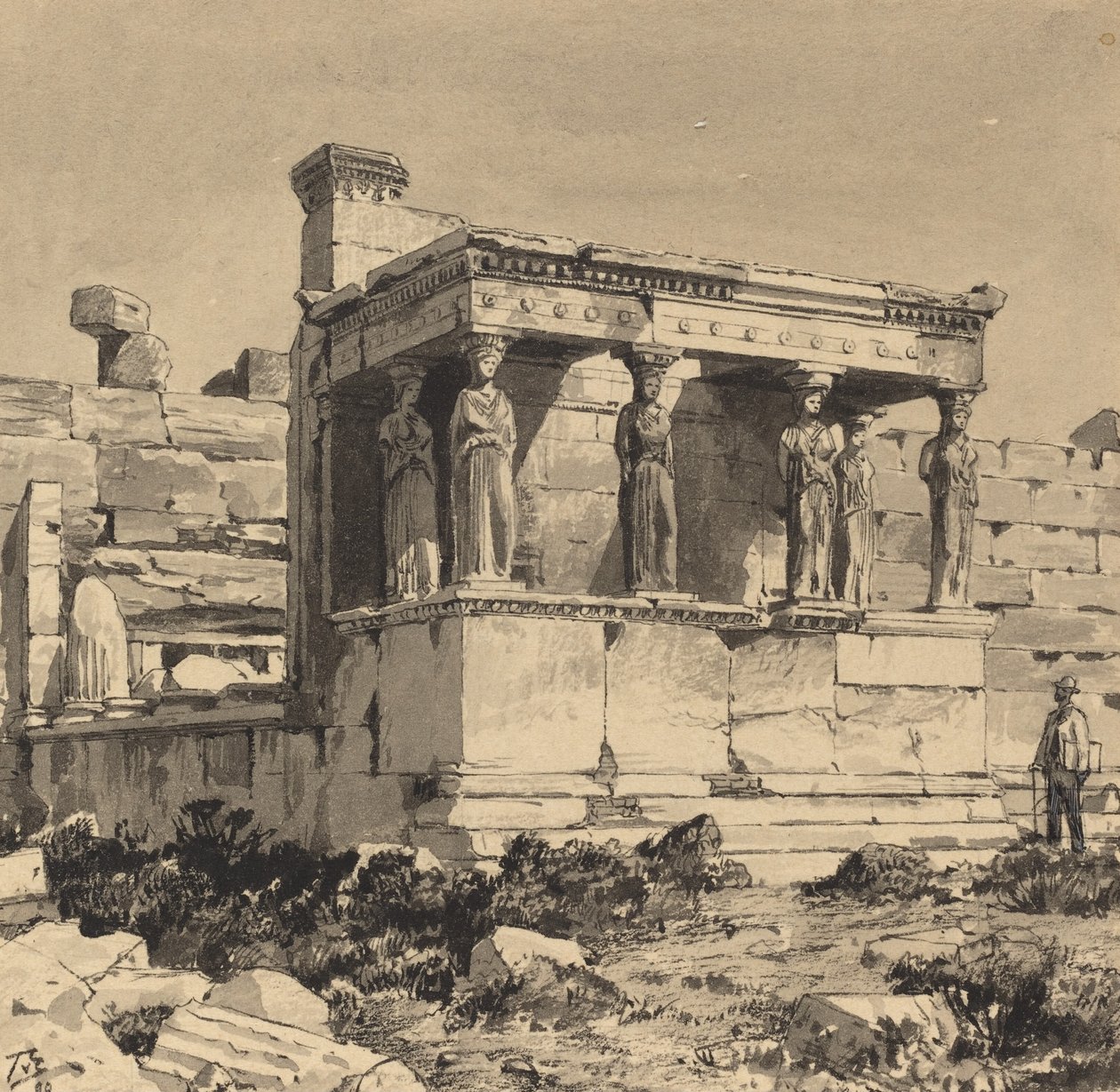 ارخثيون بواسطة Themistocles من الكسارة الزاوية