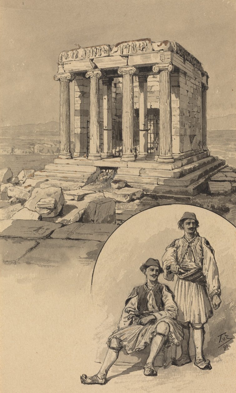 معبد نايك بواسطة Themistocles من الكسارة الزاوية