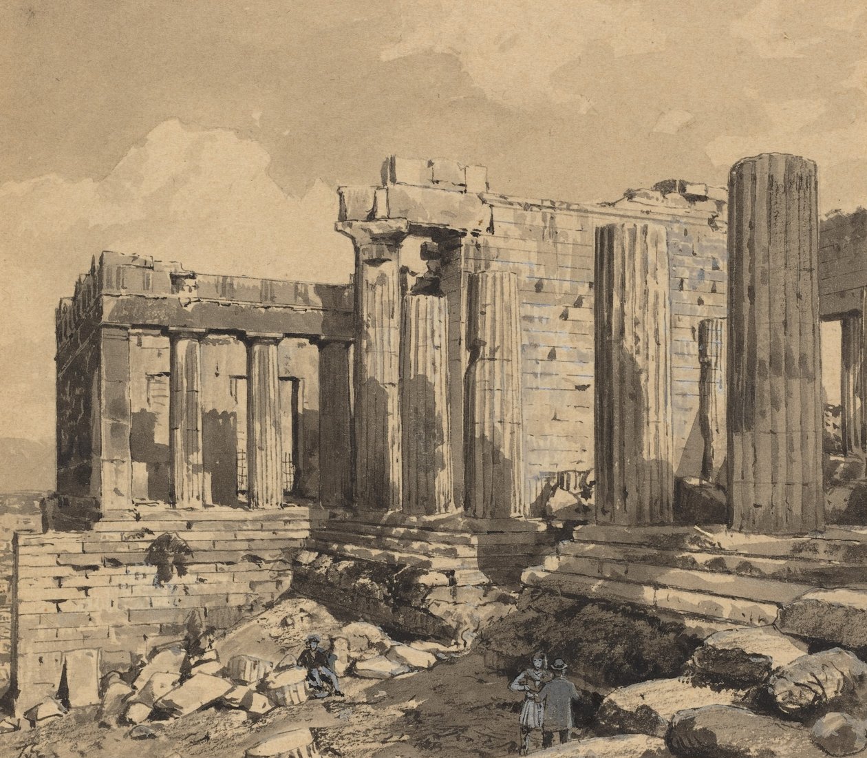 Propylaeum ، 1890. بواسطة Themistocles من الكسارة الزاوية