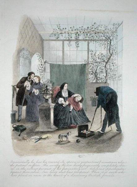 رسم توضيحي من زيارة لندن الرائعة إلى عماته الأولى في البلد ، نُشر عام 1859 (انظر أيضًا 203629-31) بواسطة ثيو ثيو