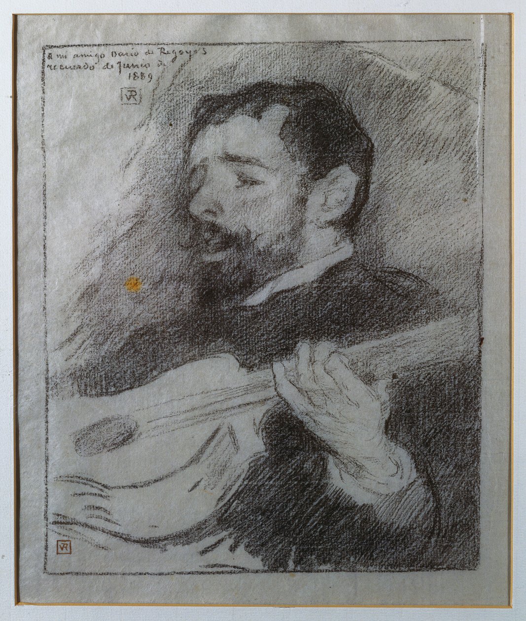 عازف الجيتار بواسطة Théo van Rysselberghe