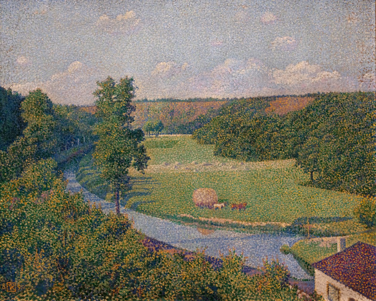 وادي سامبر بواسطة Théo van Rysselberghe