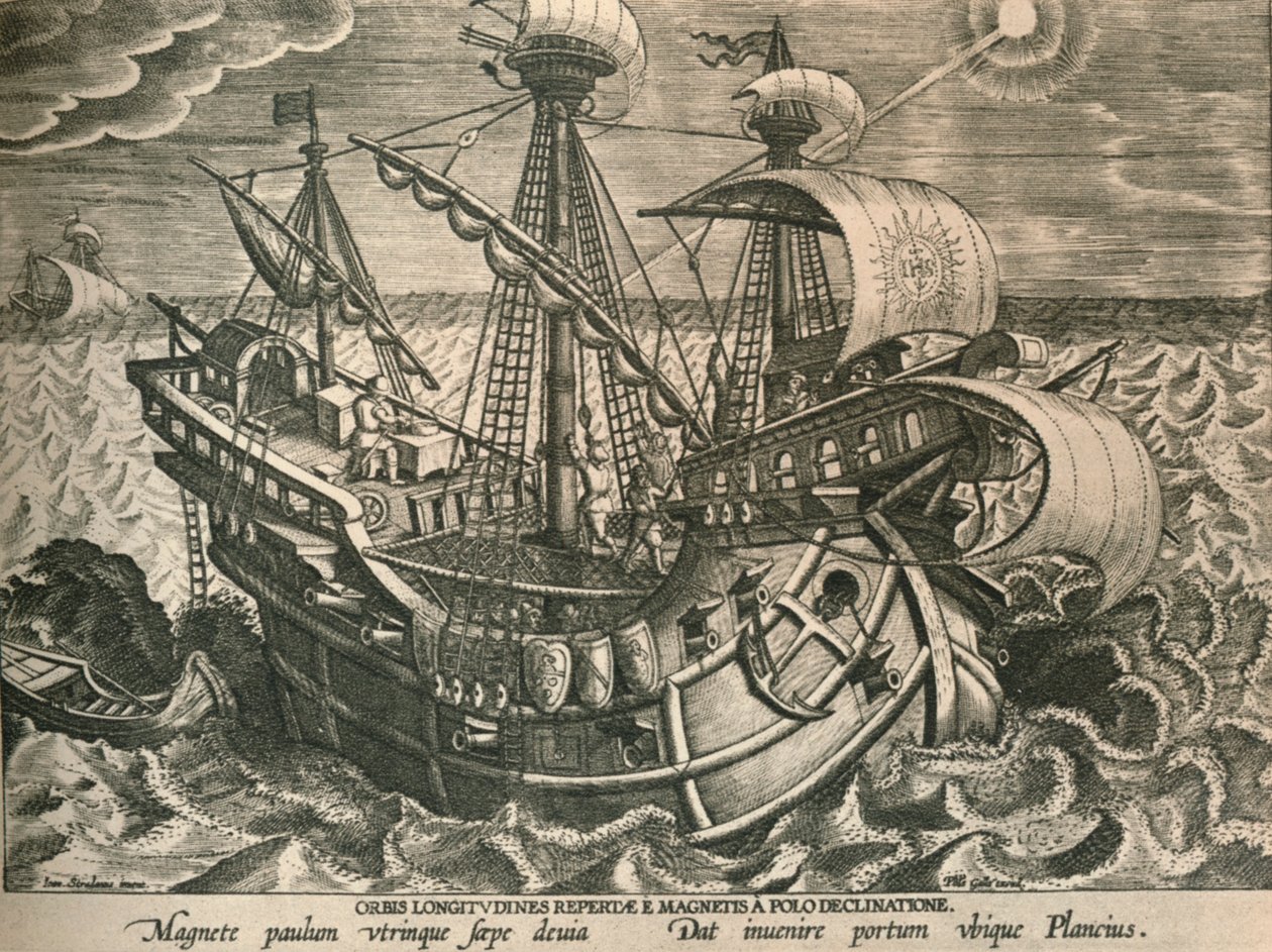 "بلانسيوس أخذ نظرة" ، 1592. بواسطة ثيودور جالي