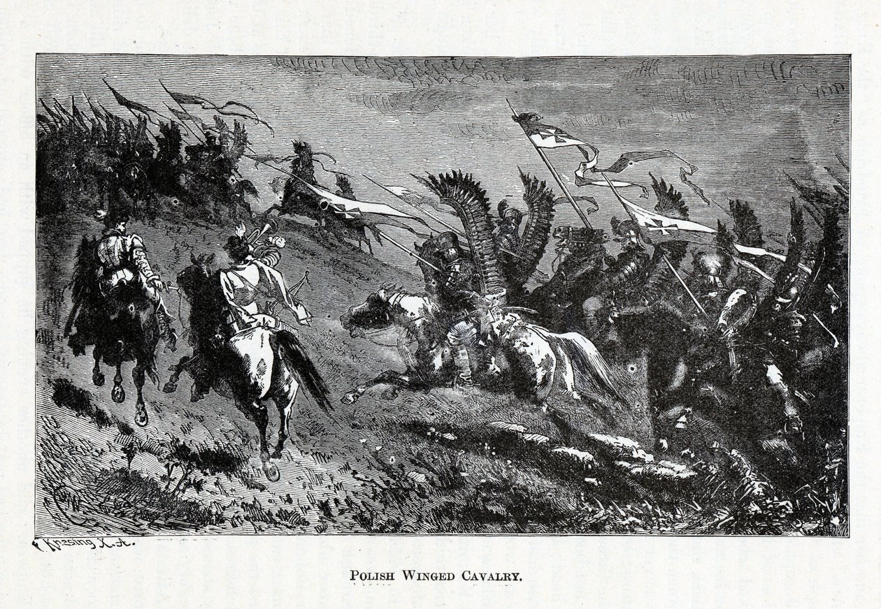 سلاح الفرسان المجنح البولندي ، 1882 بواسطة ثيودور كنيسينج