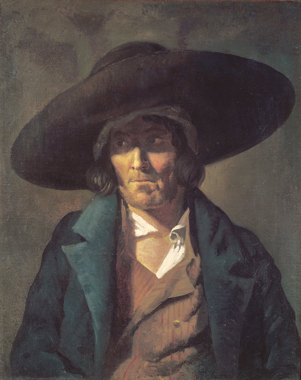 صورة لرجل ، Vendean ، c.1822-23 بواسطة ثيودور جيريكولت