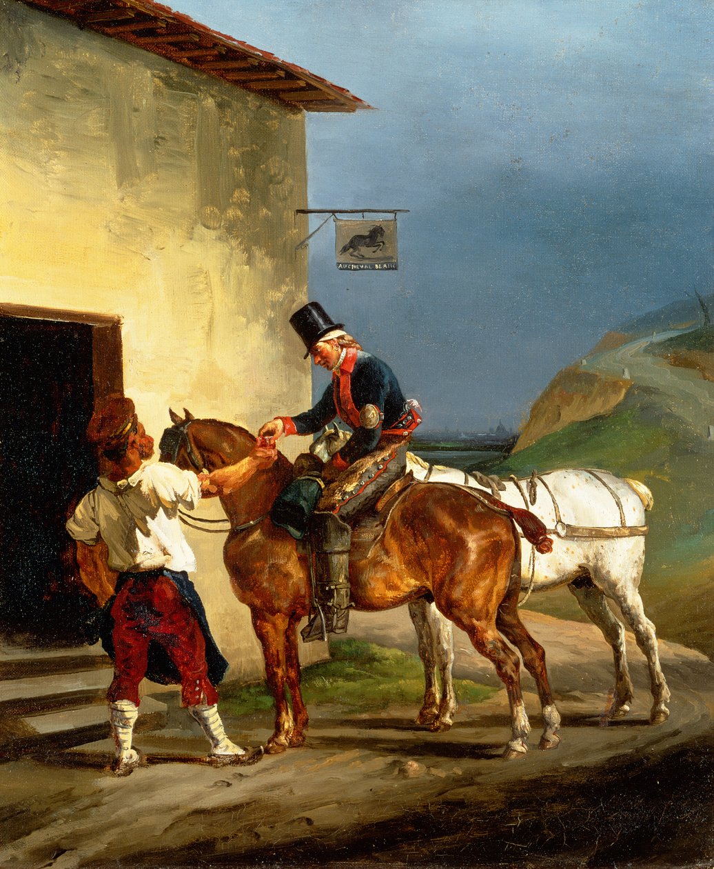 حانة وايت هورس ، 1821-22 بواسطة ثيودور جيريكولت