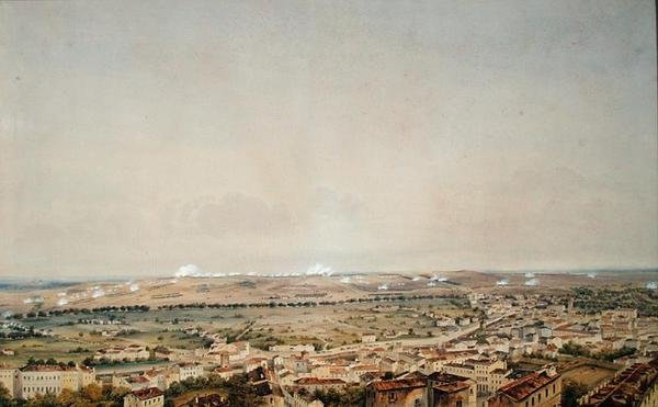 معركة تولوز ، 10 أبريل 1814 (مرحاض على ورق) بواسطة ثيودور جونغ