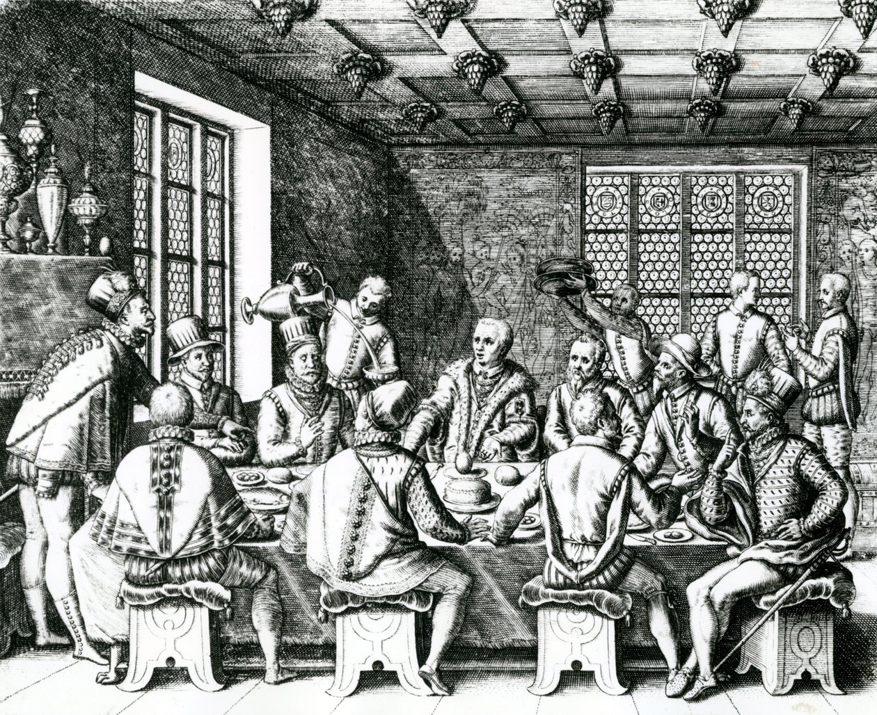 قصة بيضة كريستوفر كولومبوس (1450-1506) 1585-88 بواسطة تيودور دي بري